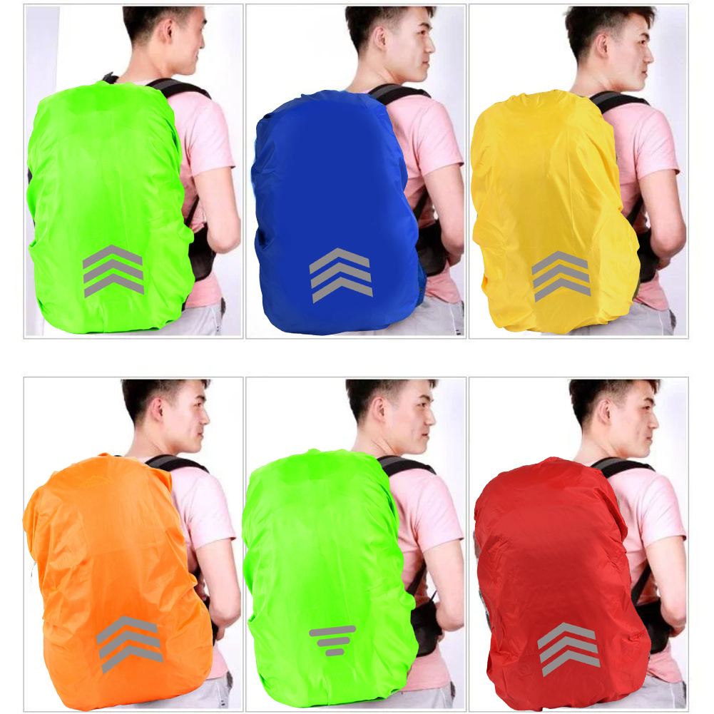 Outdoor Adventure Xl - 屋外バッグ雨屋根カバー S-XL 8-70L 反射防水保護カバー安全な夜のサイクリング冒険アクセサリー