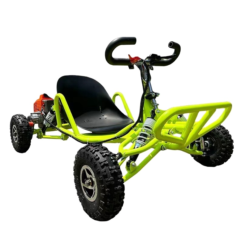 Outdoor Adventure Utv - 新型80ccガソリンペダルゴーカート、全地形対応UTVビーチドリフトバイク、2ストロークエンジン搭載、最高速度35km/h、アウトドアアドベンチャーに最適