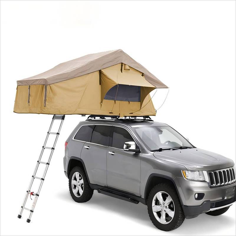 Outdoor Adventure Xl - オーバーランド4シーズンXL-パーソン防水ルーフトップテント屋外ソフト大型拡張キャンプルーフトップテント、オーバーランドアドベンチャー用
