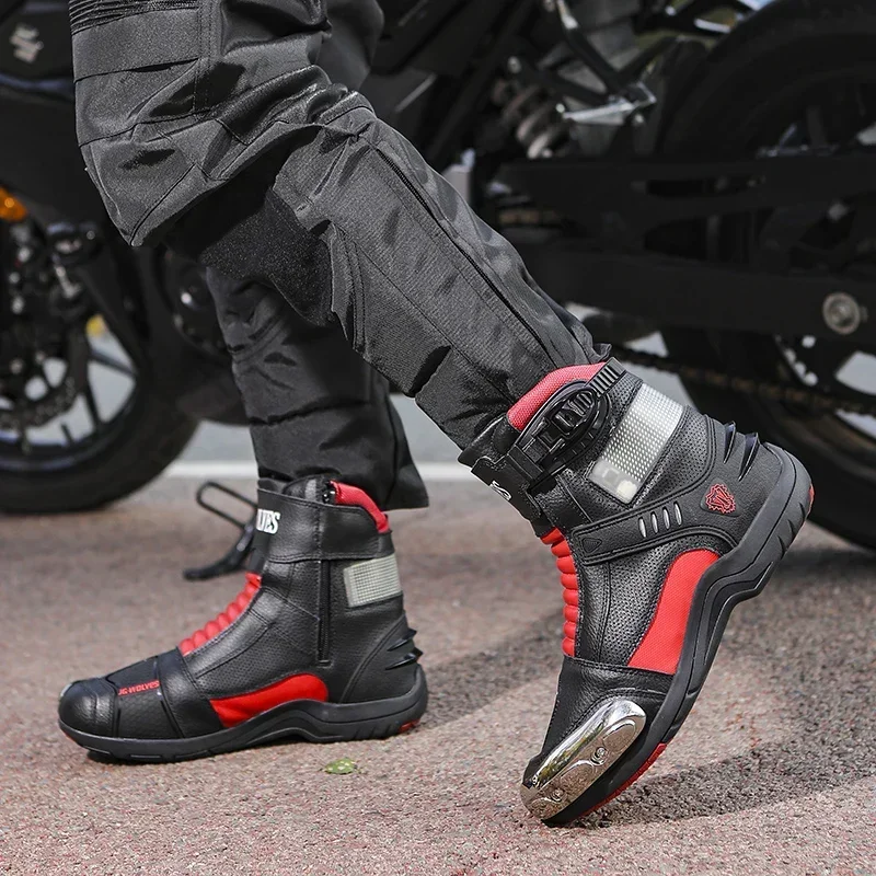 JG.WOLVES 耐摩耗性バイクブーツ 滑り止め アウトド - Outdoor Adventure Brands のレビューと価格